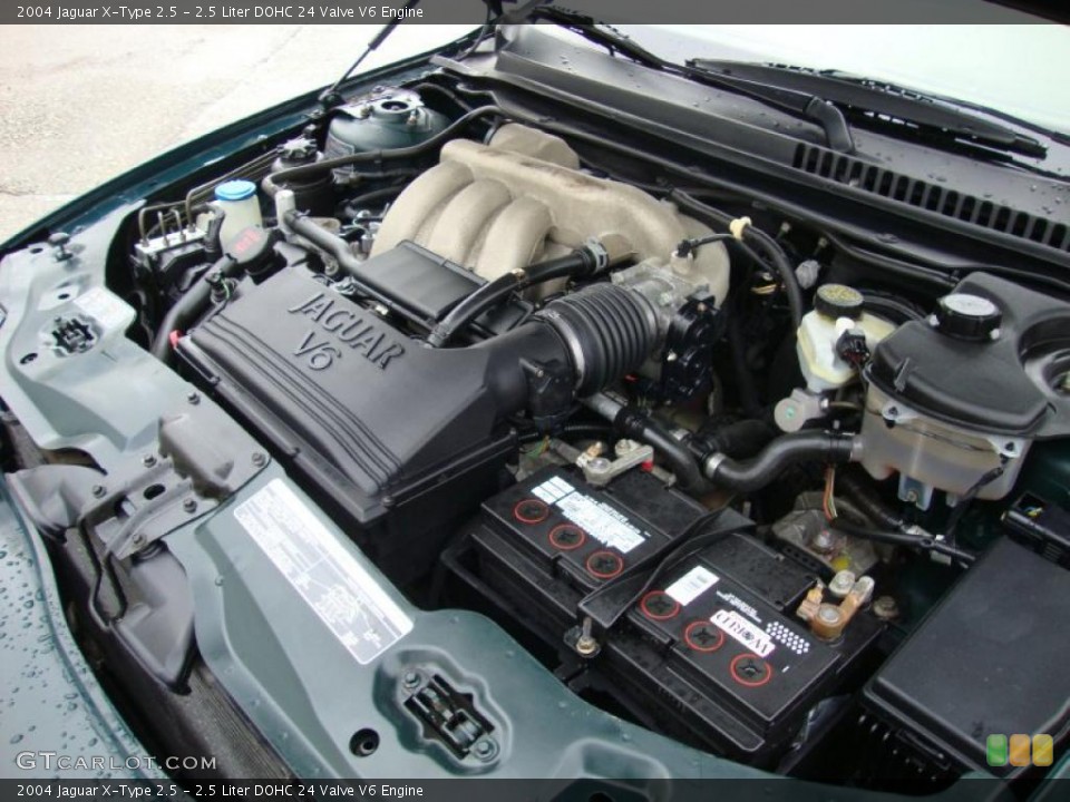 2.5 Liter DOHC 24 Valve V6 Engine for the 2004 Jaguar X-Type #43368272