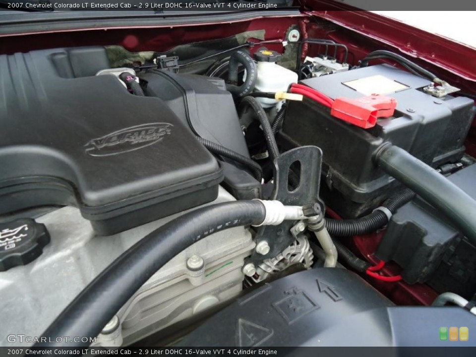 2.9 Liter DOHC 16-Valve VVT 4 Cylinder Engine for the 2007 Chevrolet Colorado #43373136