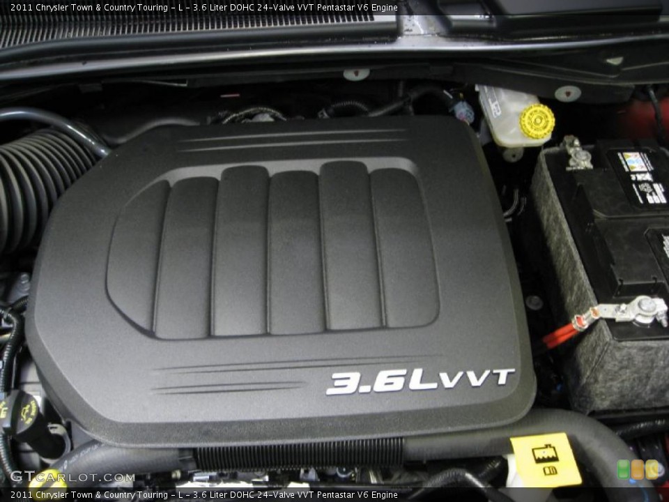 3.6 Liter DOHC 24-Valve VVT Pentastar V6 Engine for the 2011 Chrysler Town & Country #43382001