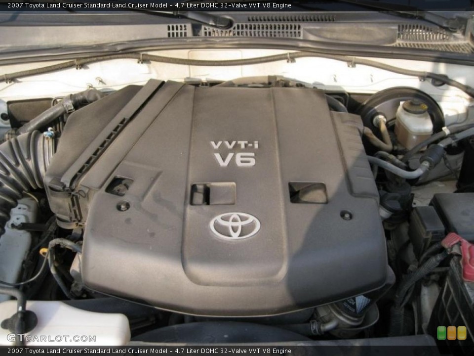 4.7 Liter DOHC 32-Valve VVT V8 Engine for the 2007 Toyota Land Cruiser #43383233