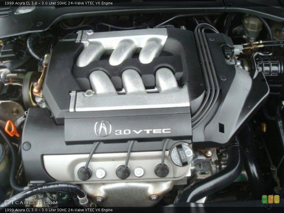 3.0 Liter SOHC 24-Valve VTEC V6 Engine for the 1999 Acura CL #43386764