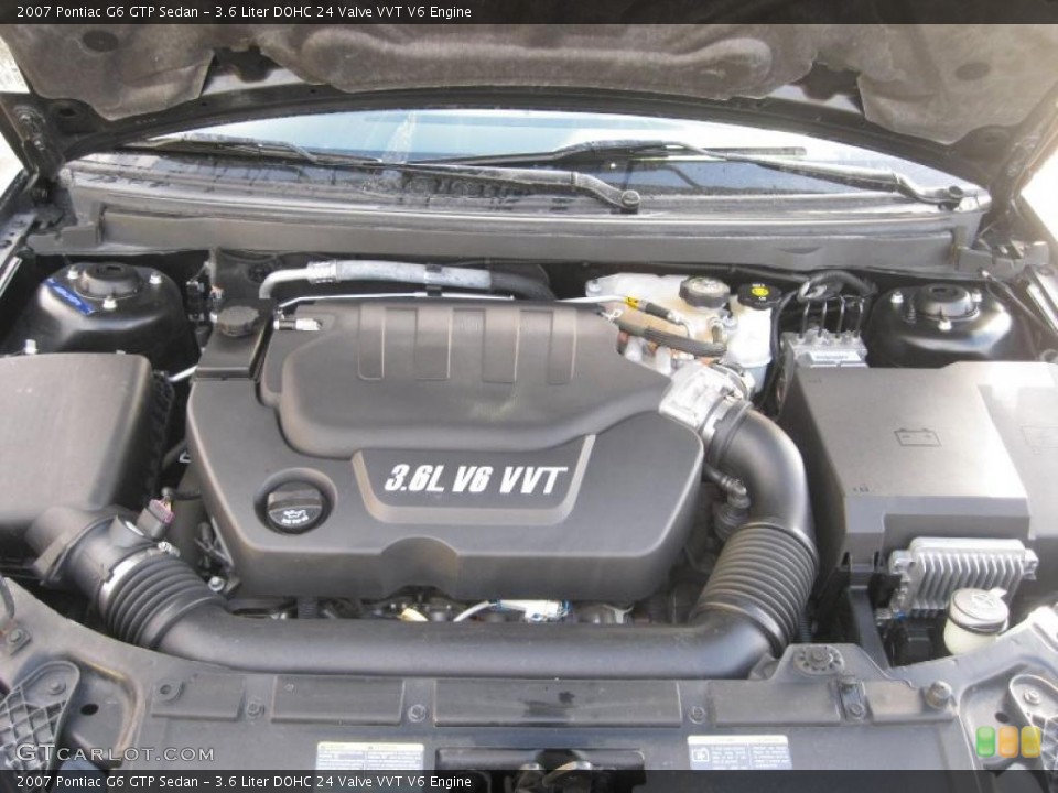 3.6 Liter DOHC 24 Valve VVT V6 Engine for the 2007 Pontiac G6 #43401196