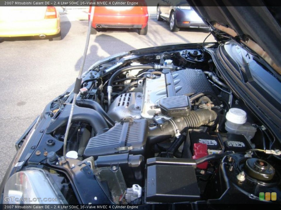 2.4 Liter SOHC 16-Valve MIVEC 4 Cylinder Engine for the 2007 Mitsubishi Galant #43403055