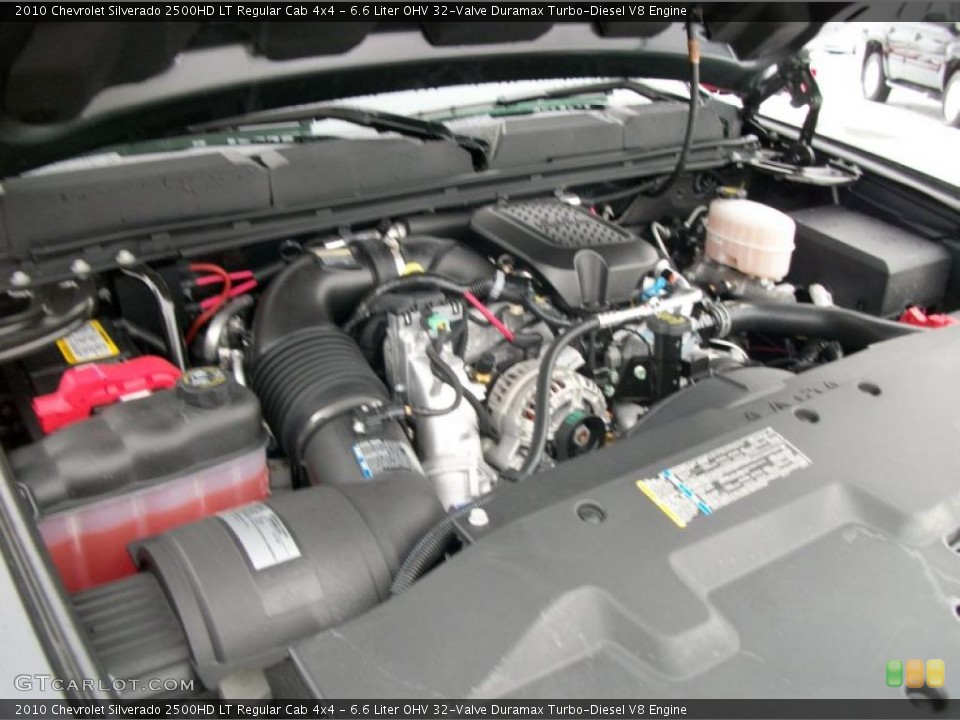 6.6 Liter OHV 32-Valve Duramax Turbo-Diesel V8 Engine for the 2010 Chevrolet Silverado 2500HD #43404319