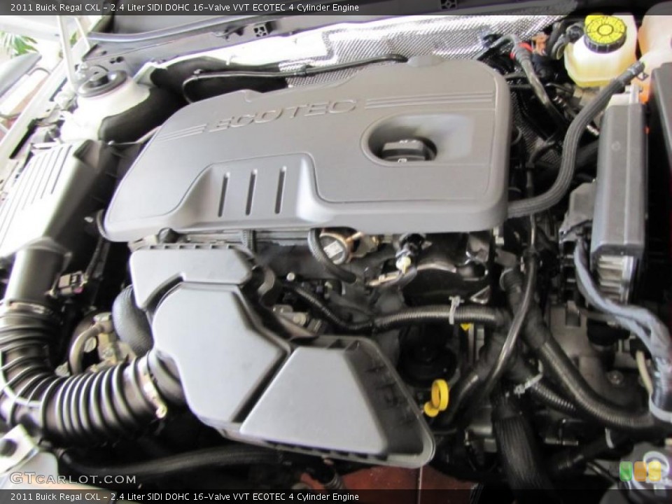 2.4 Liter SIDI DOHC 16-Valve VVT ECOTEC 4 Cylinder Engine for the 2011 Buick Regal #43407188