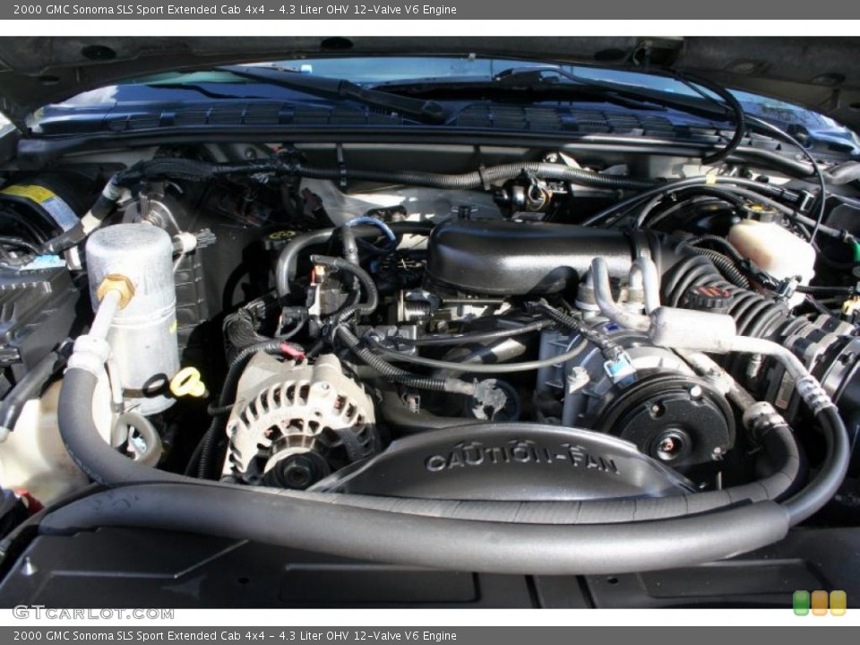 4.3 Liter OHV 12-Valve V6 Engine for the 2000 GMC Sonoma #43411764