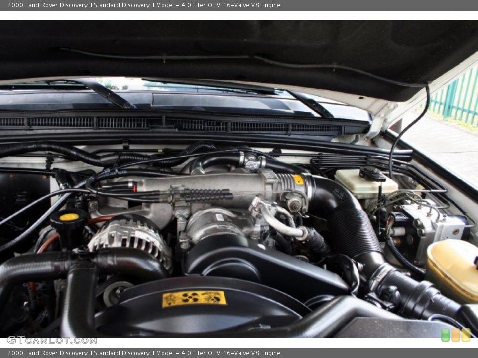 4.0 Liter OHV 16-Valve V8 Engine for the 2000 Land Rover Discovery II #43413076