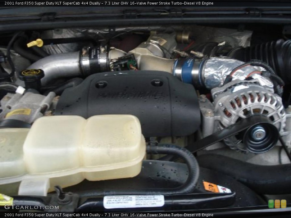 7.3 Liter OHV 16-Valve Power Stroke Turbo-Diesel V8 Engine for the 2001 Ford F350 Super Duty #43416196