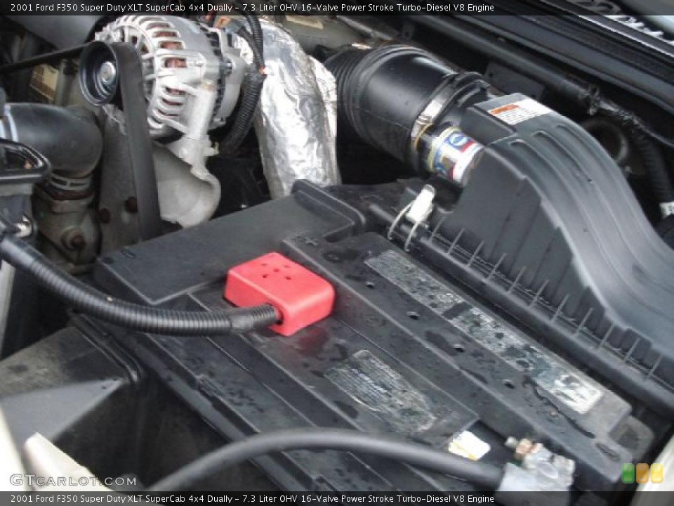 7.3 Liter OHV 16-Valve Power Stroke Turbo-Diesel V8 Engine for the 2001 Ford F350 Super Duty #43416208