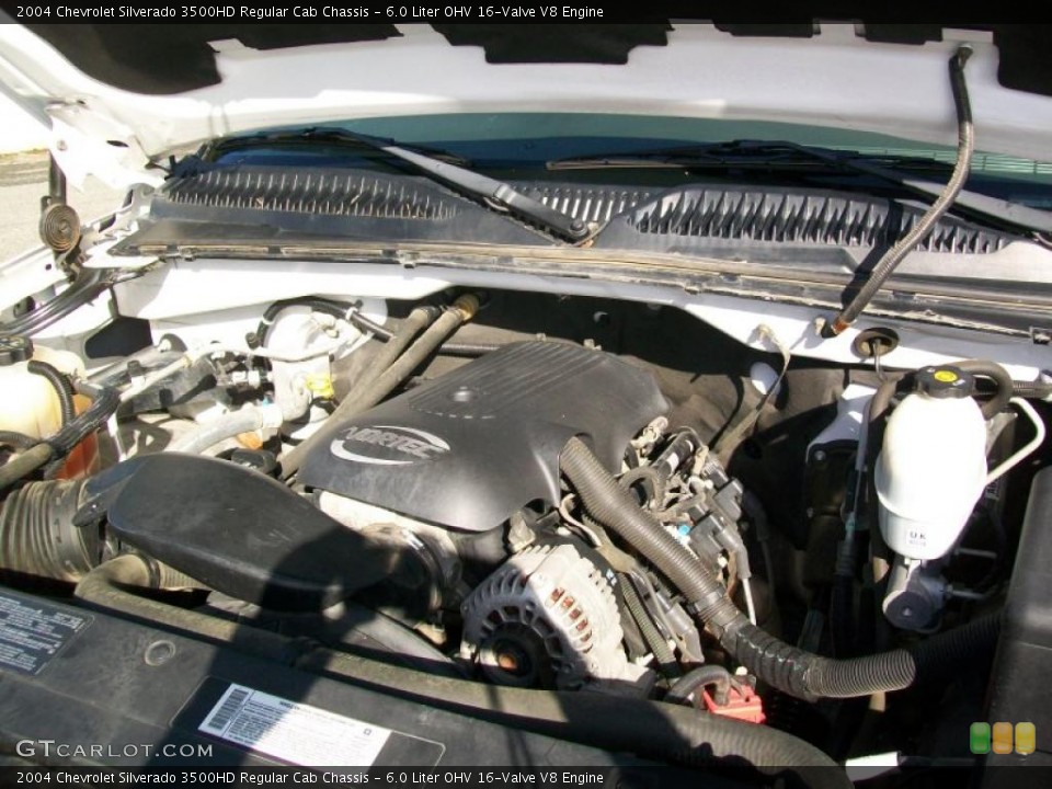 6.0 Liter OHV 16-Valve V8 Engine for the 2004 Chevrolet Silverado 3500HD #43422756
