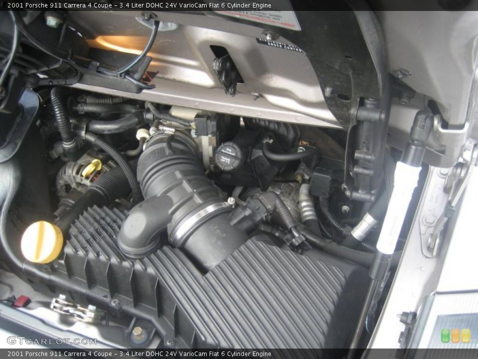 3.4 Liter DOHC 24V VarioCam Flat 6 Cylinder Engine for the 2001 Porsche 911 #43427033