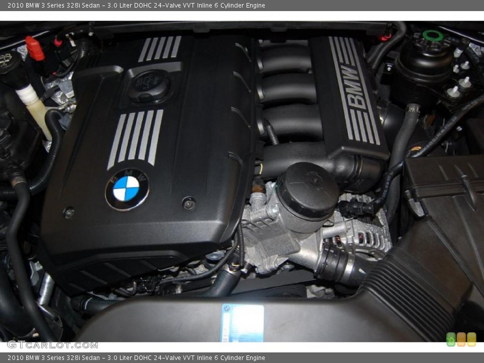 3.0 Liter DOHC 24-Valve VVT Inline 6 Cylinder Engine for the 2010 BMW 3 Series #43433627