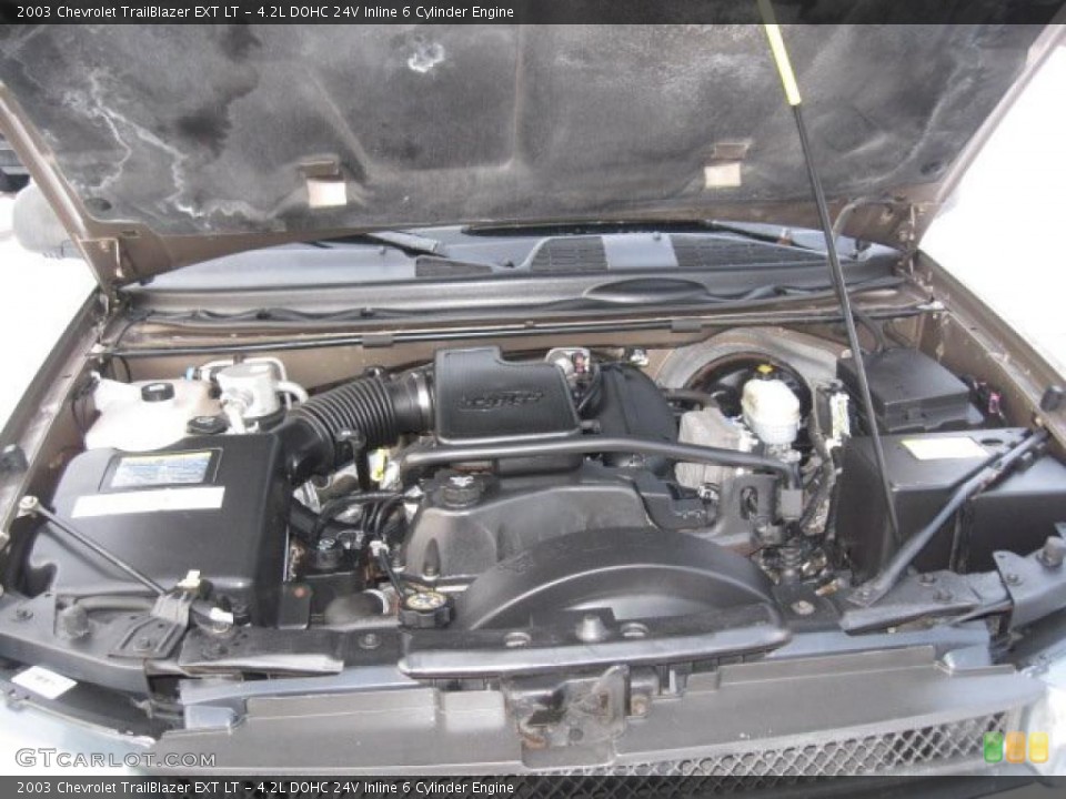 4.2L DOHC 24V Inline 6 Cylinder Engine for the 2003 Chevrolet TrailBlazer #43434411