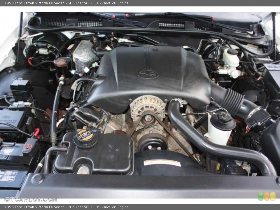 4.6 Liter SOHC 16-Valve V8 Engine for the 1998 Ford Crown Victoria #43442448