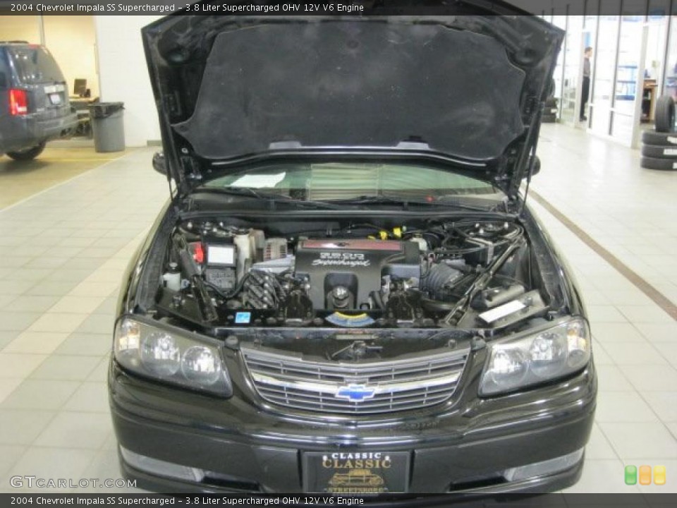 3.8 Liter Supercharged OHV 12V V6 Engine for the 2004 Chevrolet Impala #43451976