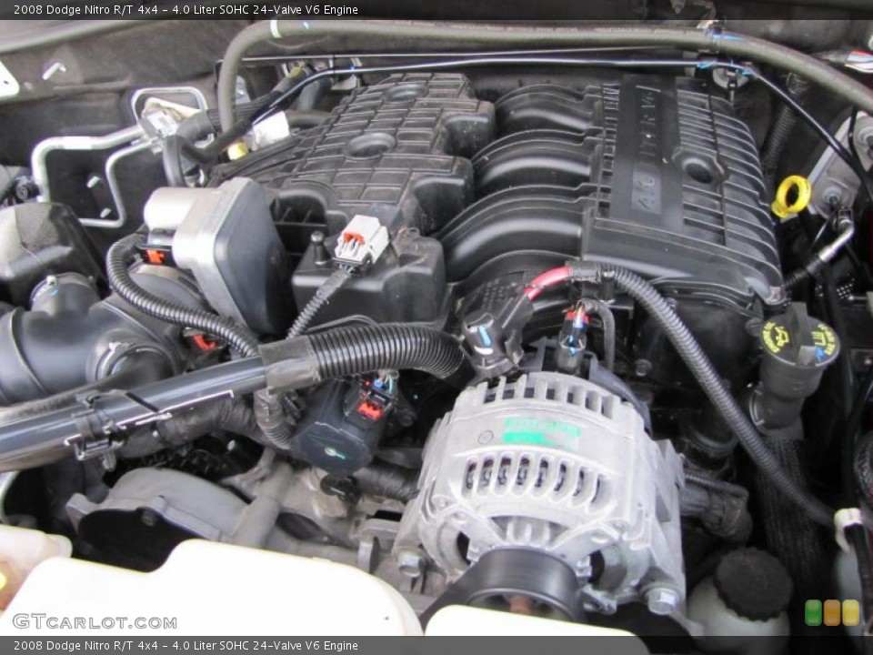 4.0 Liter SOHC 24-Valve V6 Engine for the 2008 Dodge Nitro #43463232