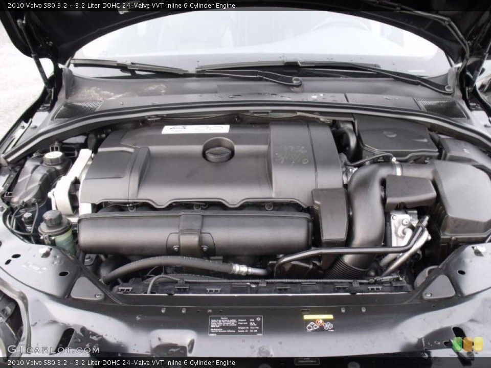 3.2 Liter DOHC 24-Valve VVT Inline 6 Cylinder Engine for the 2010 Volvo S80 #43469094