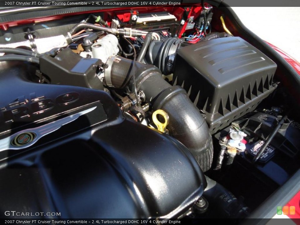 2.4L Turbocharged DOHC 16V 4 Cylinder 2007 Chrysler PT Cruiser Engine