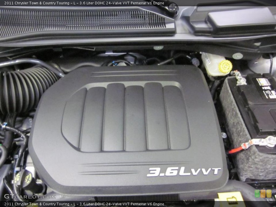 3.6 Liter DOHC 24-Valve VVT Pentastar V6 Engine for the 2011 Chrysler Town & Country #43475806