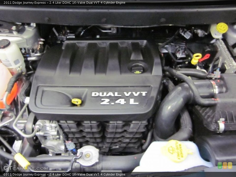 2.4 Liter DOHC 16-Valve Dual VVT 4 Cylinder Engine for the 2011 Dodge Journey #43476942