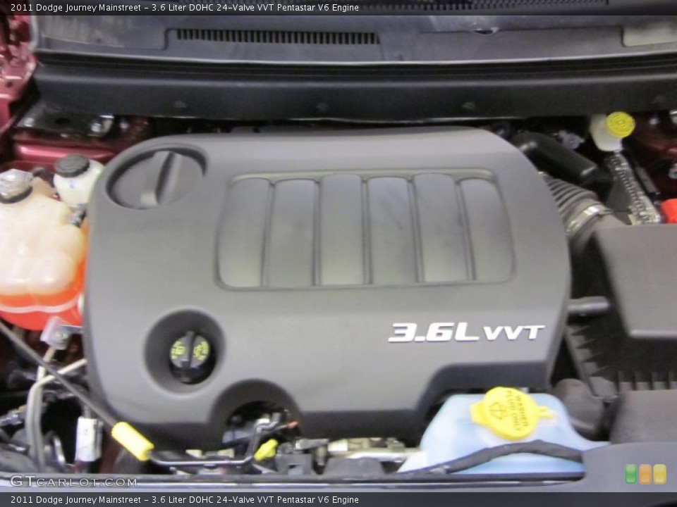 3.6 Liter DOHC 24-Valve VVT Pentastar V6 Engine for the 2011 Dodge Journey #43477306