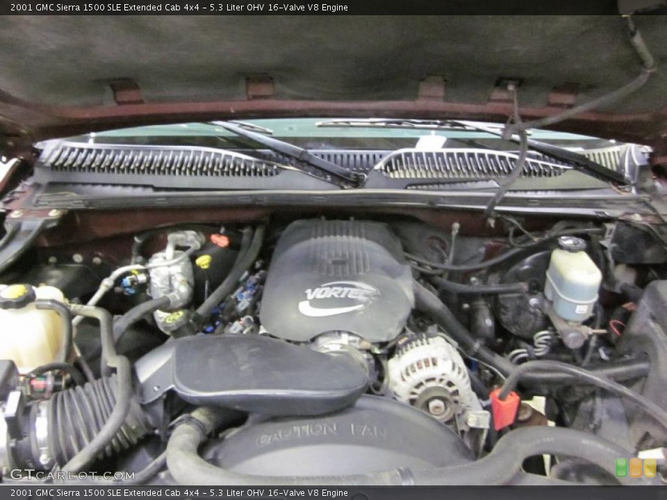 5.3 Liter OHV 16-Valve V8 Engine for the 2001 GMC Sierra 1500 #43478602