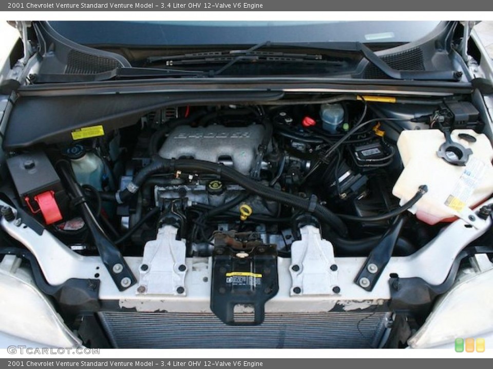 3.4 Liter OHV 12-Valve V6 Engine for the 2001 Chevrolet Venture #43488920