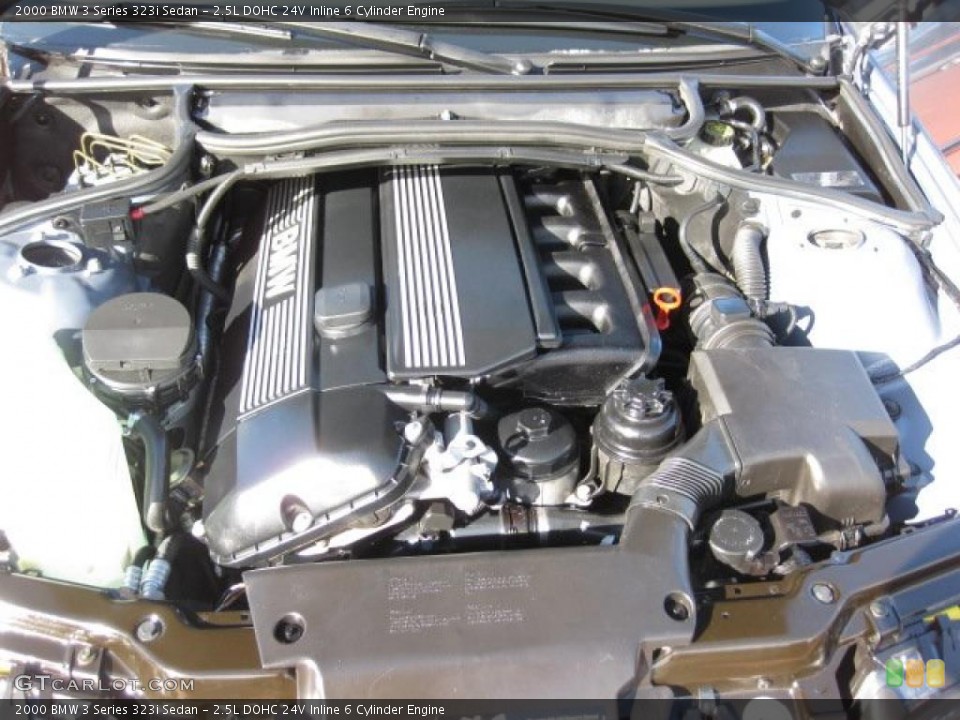 2.5L DOHC 24V Inline 6 Cylinder Engine for the 2000 BMW 3 Series #43493752