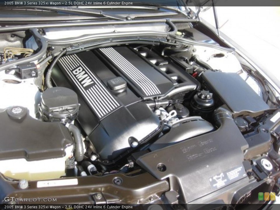 2.5L DOHC 24V Inline 6 Cylinder Engine for the 2005 BMW 3 Series #43494304