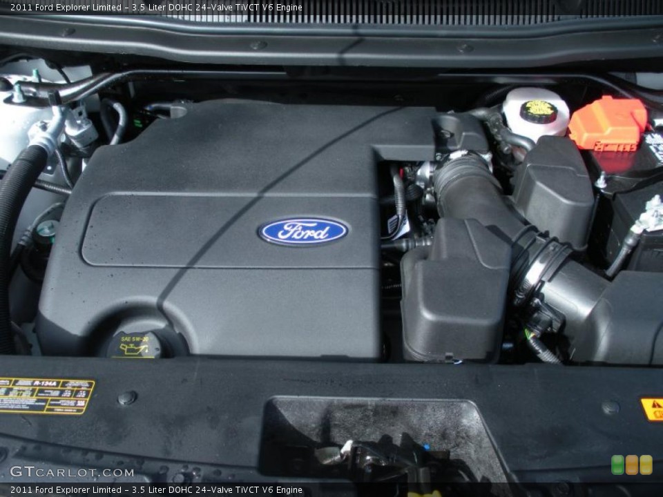 3.5 Liter DOHC 24-Valve TiVCT V6 Engine for the 2011 Ford Explorer #43517087