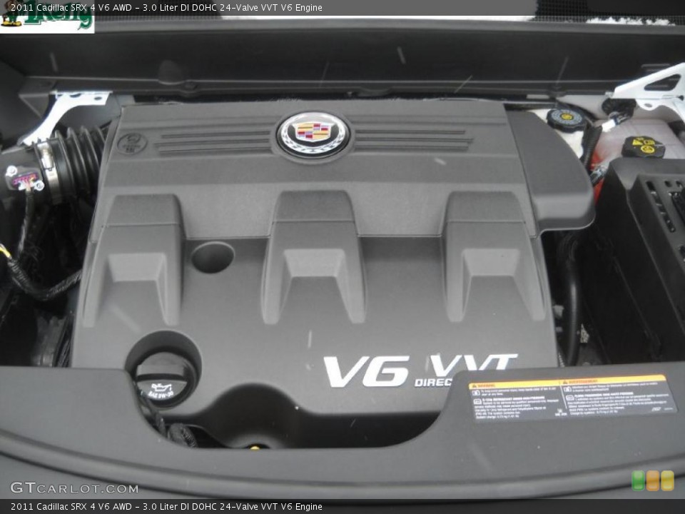 3.0 Liter DI DOHC 24-Valve VVT V6 Engine for the 2011 Cadillac SRX #43523183