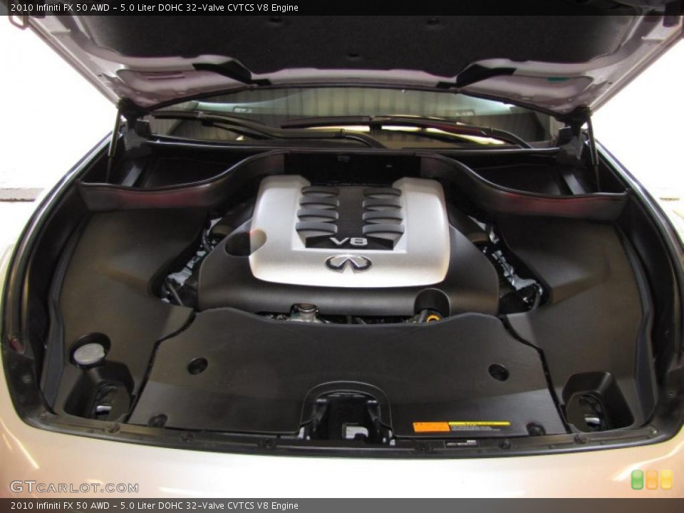 5.0 Liter DOHC 32-Valve CVTCS V8 Engine for the 2010 Infiniti FX #43532004
