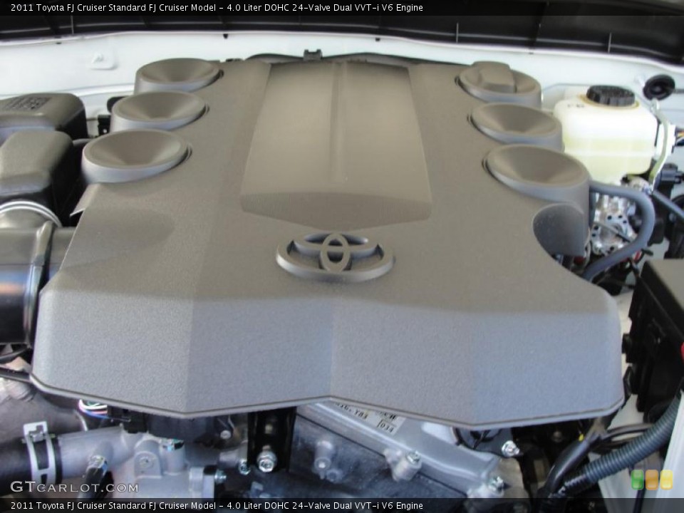 4.0 Liter DOHC 24-Valve Dual VVT-i V6 Engine for the 2011 Toyota FJ Cruiser #43536814
