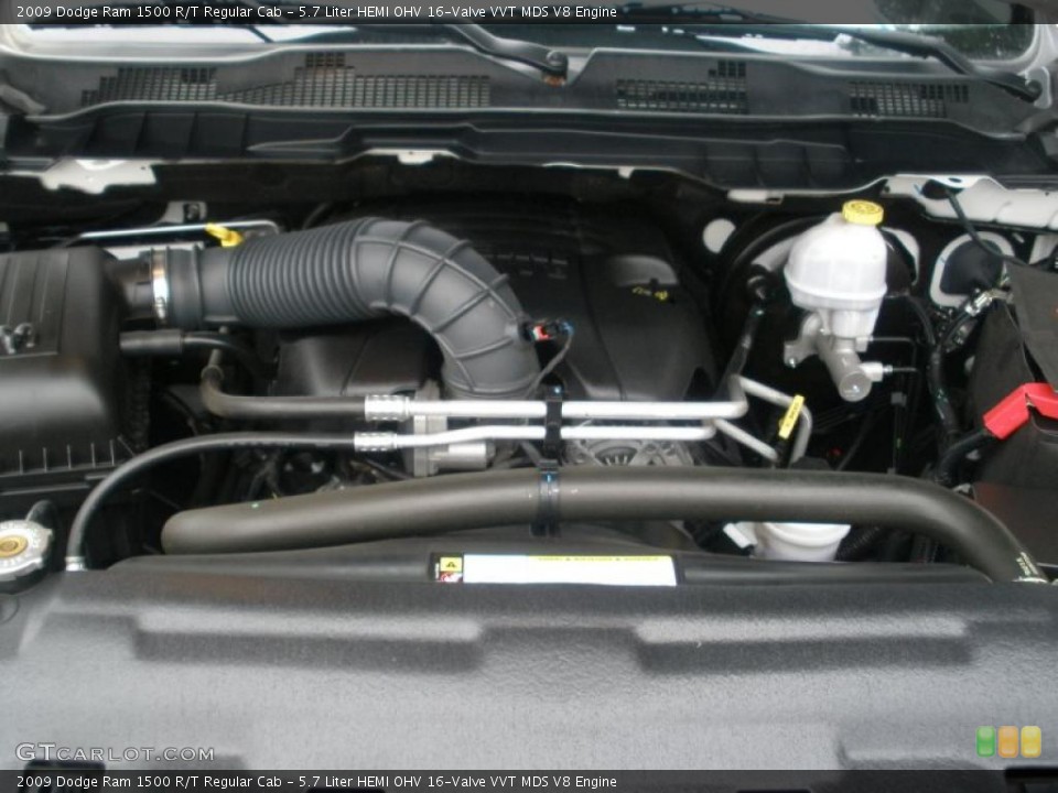 5.7 Liter HEMI OHV 16-Valve VVT MDS V8 Engine for the 2009 Dodge Ram 1500 #43539312