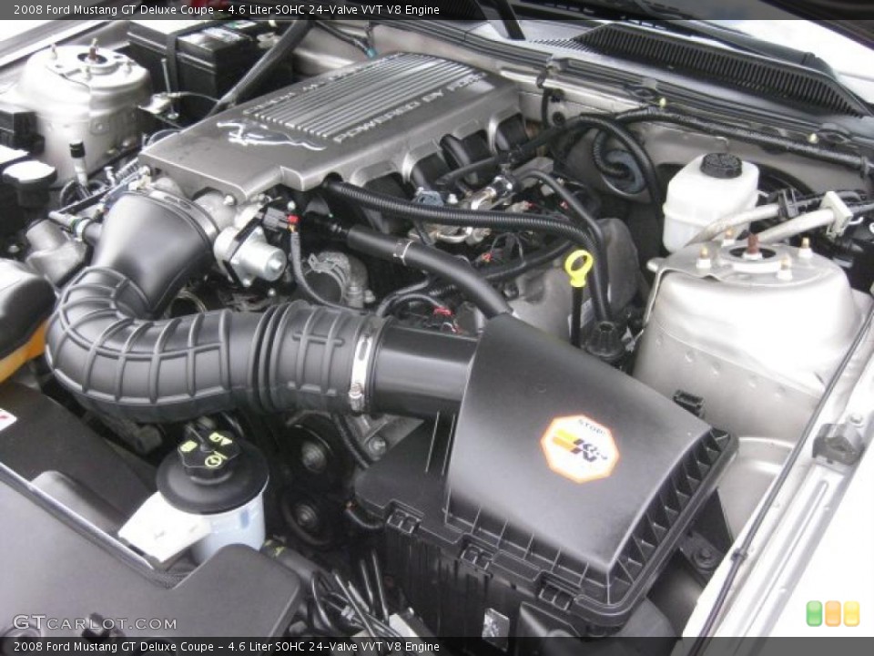 4.6 Liter SOHC 24-Valve VVT V8 Engine for the 2008 Ford Mustang #43551738