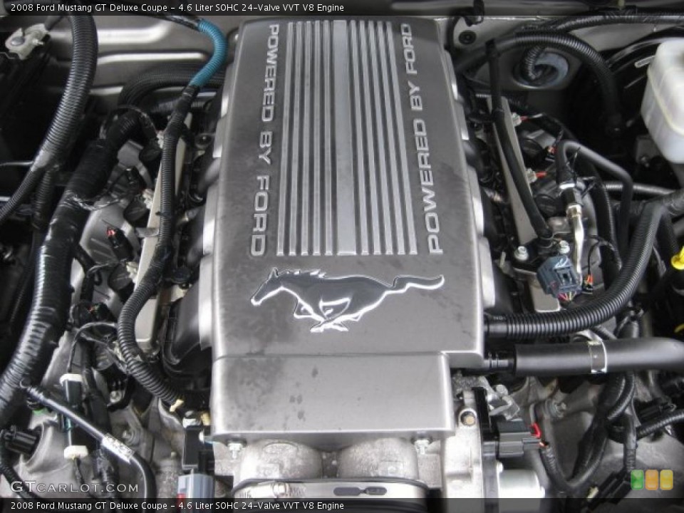 4.6 Liter SOHC 24-Valve VVT V8 Engine for the 2008 Ford Mustang #43551746