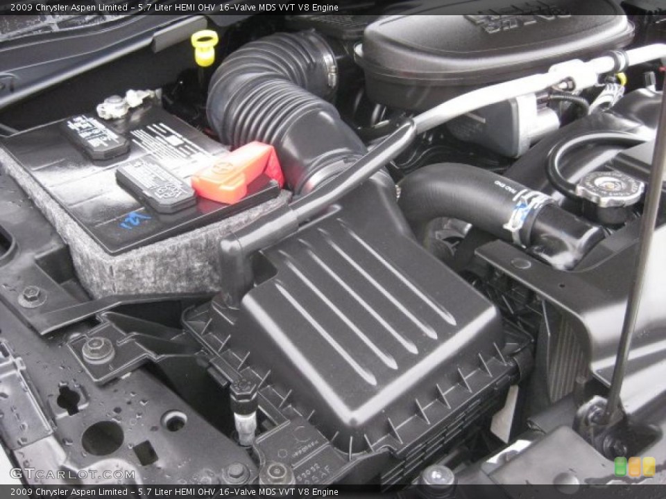 5.7 Liter HEMI OHV 16-Valve MDS VVT V8 Engine for the 2009 Chrysler Aspen #43554177