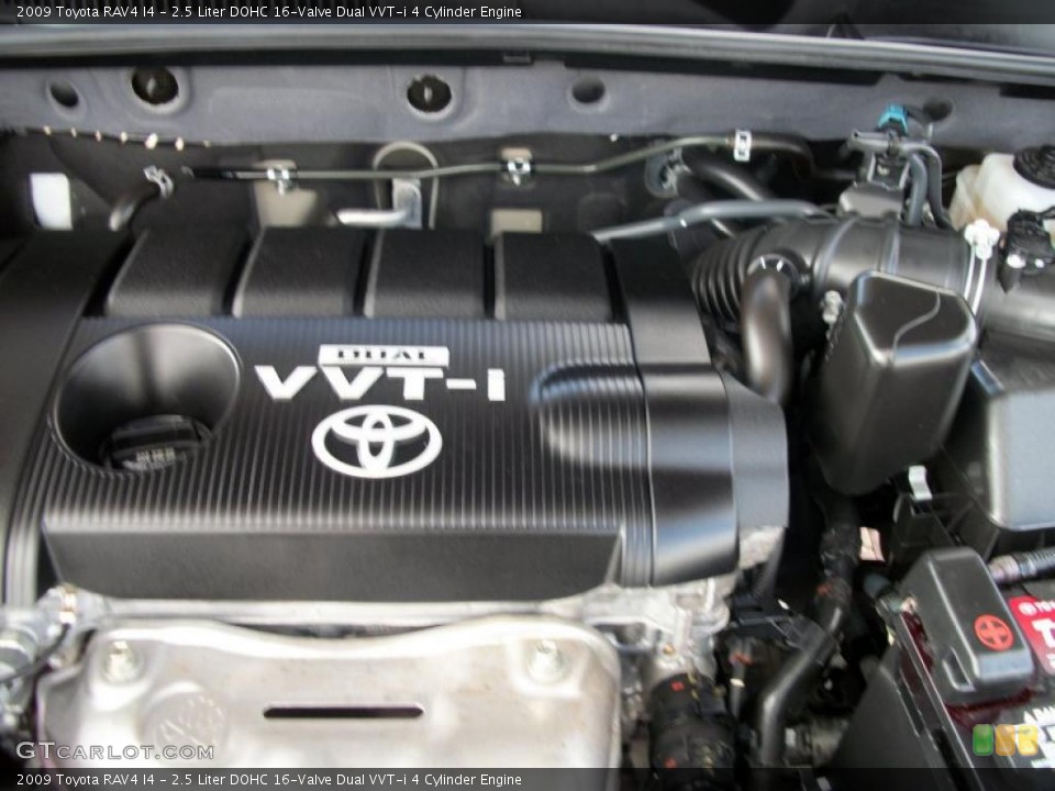 2.5 Liter DOHC 16-Valve Dual VVT-i 4 Cylinder Engine for the 2009 Toyota RAV4 #43554922