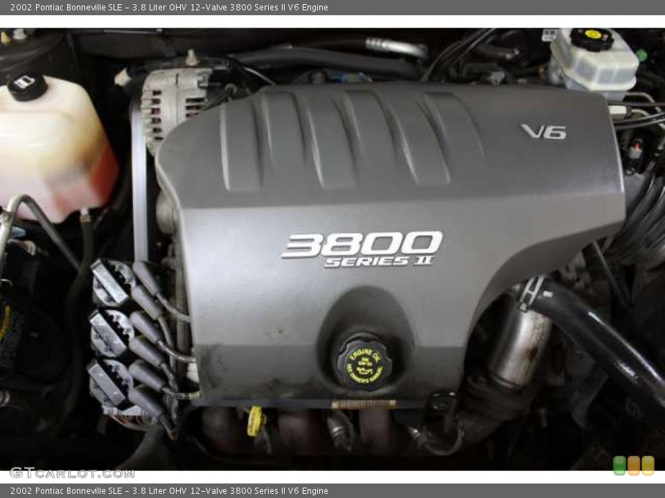 3.8 Liter OHV 12-Valve 3800 Series II V6 Engine for the 2002 Pontiac Bonneville #43560742