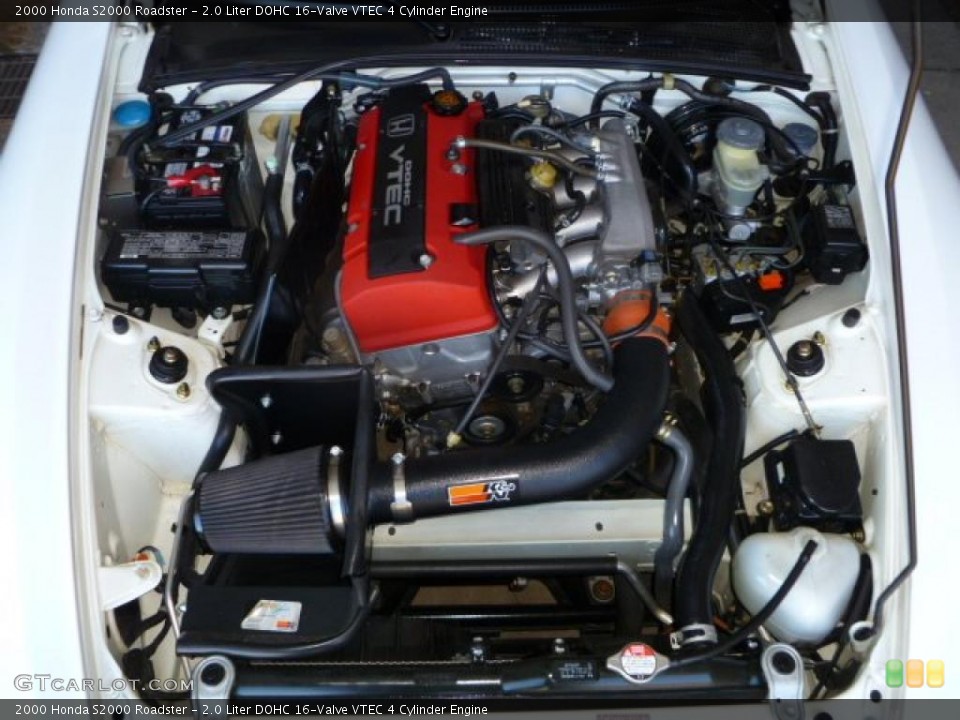 2.0 Liter DOHC 16-Valve VTEC 4 Cylinder Engine for the 2000 Honda S2000 #43562678