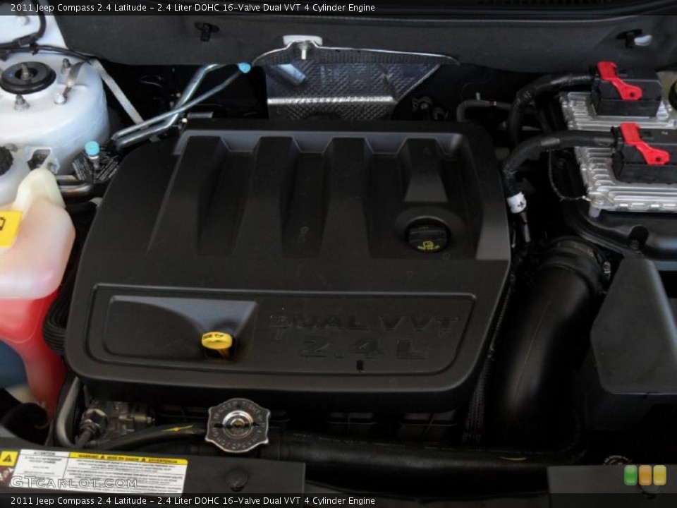2.4 Liter DOHC 16-Valve Dual VVT 4 Cylinder Engine for the 2011 Jeep Compass #43569010