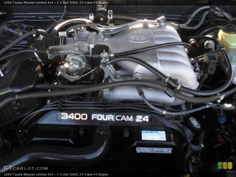 3.4 Liter DOHC 24-Valve V6 Engine for the 1999 Toyota 4Runner #43570934