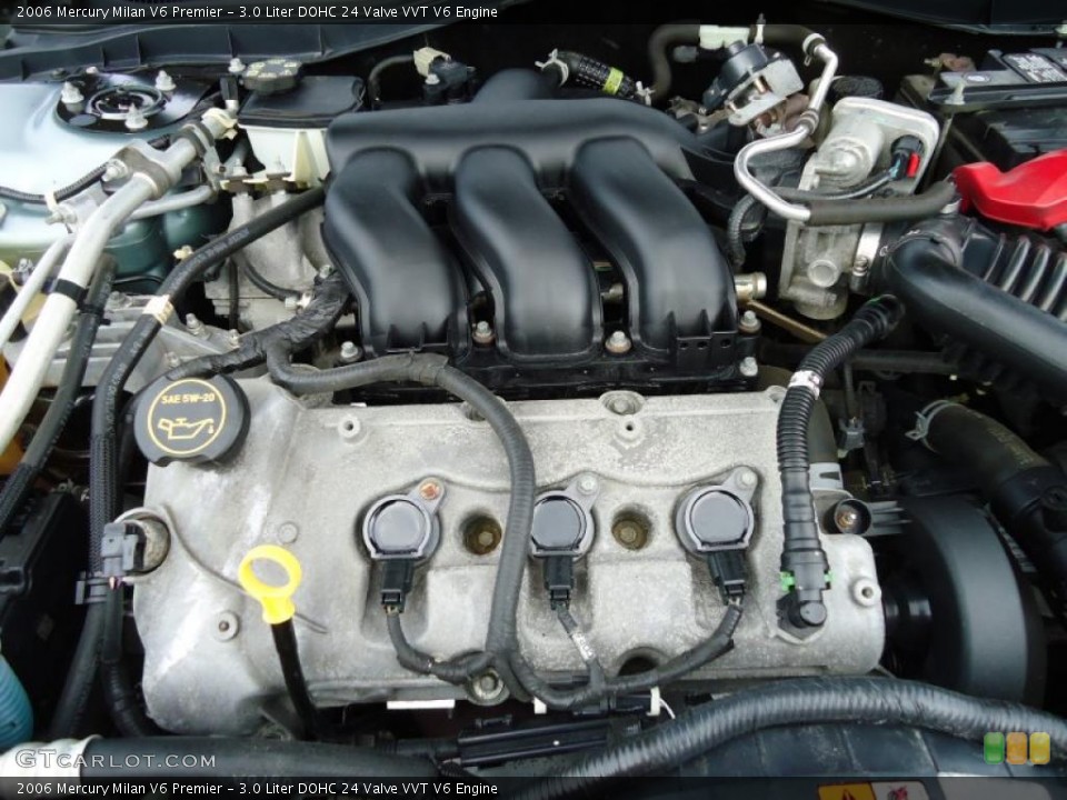 3.0 Liter DOHC 24 Valve VVT V6 Engine for the 2006 Mercury Milan #43590124