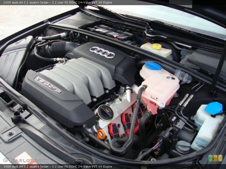 3.2 Liter FSI DOHC 24-Valve VVT V6 Engine for the 2006 Audi A4 #43595417