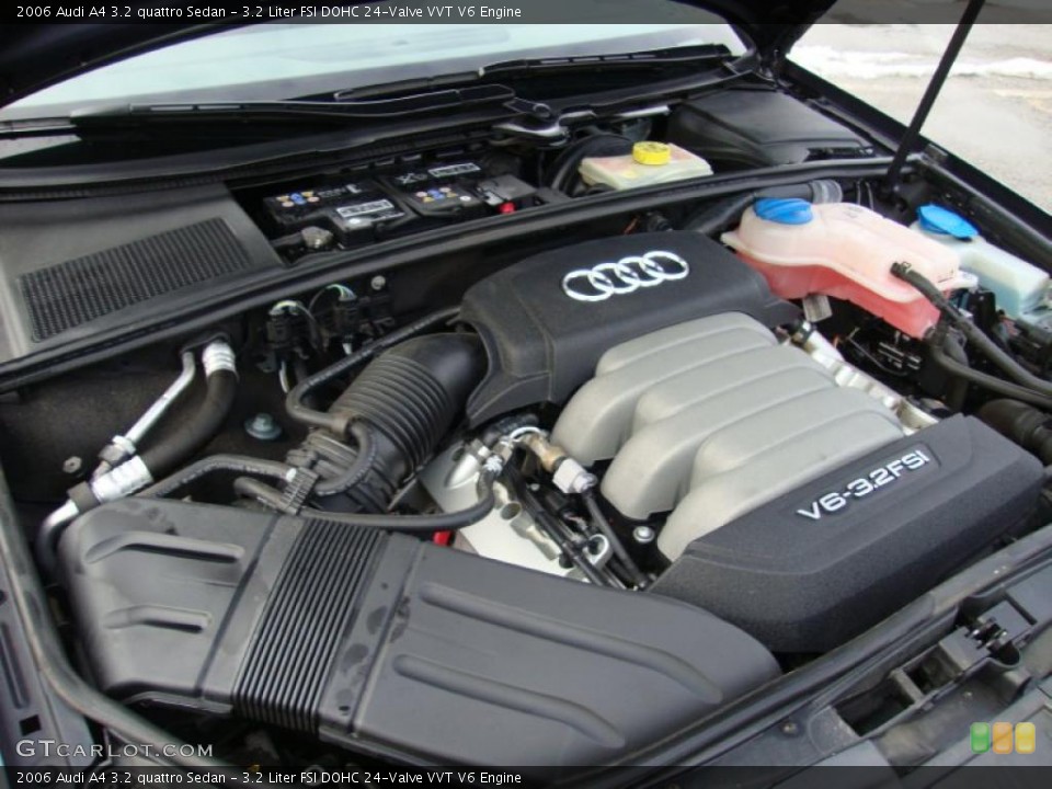 3.2 Liter FSI DOHC 24-Valve VVT V6 Engine for the 2006 Audi A4 #43595429