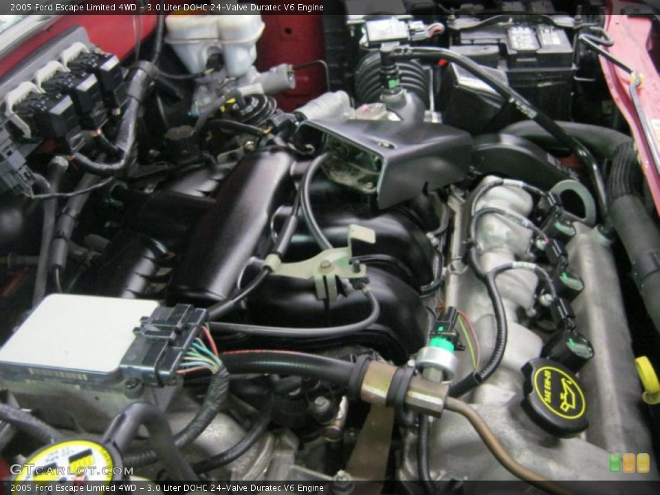 3.0 Liter DOHC 24-Valve Duratec V6 Engine for the 2005 Ford Escape #43611130