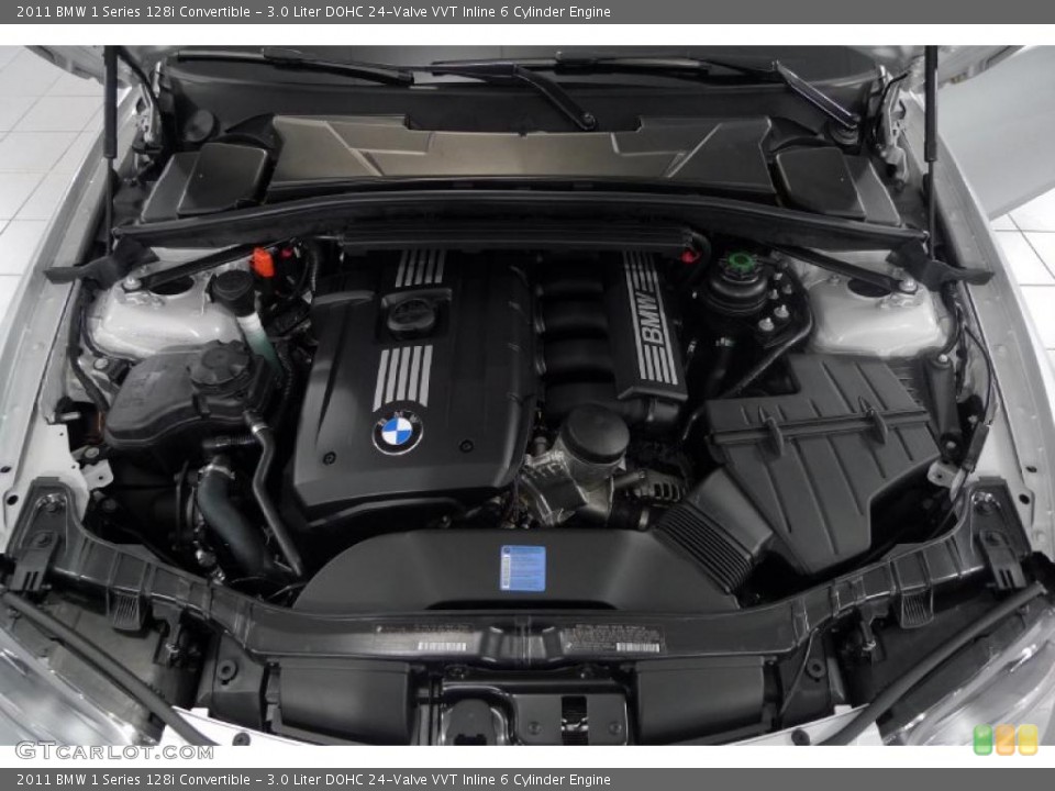 3.0 Liter DOHC 24-Valve VVT Inline 6 Cylinder Engine for the 2011 BMW 1 Series #43621247
