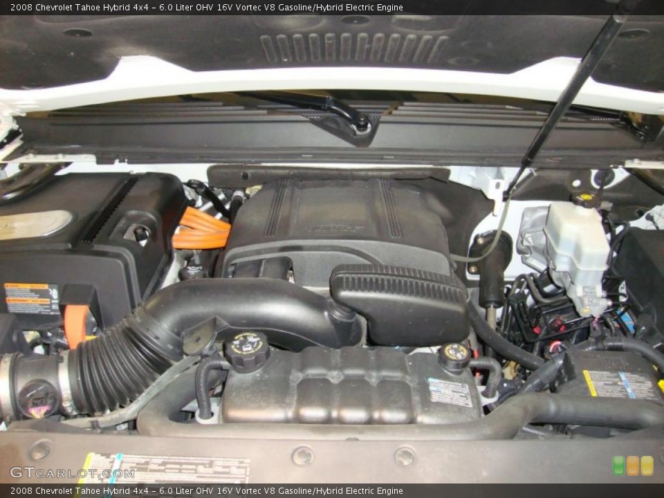 6.0 Liter OHV 16V Vortec V8 Gasoline/Hybrid Electric Engine for the 2008 Chevrolet Tahoe #43626050