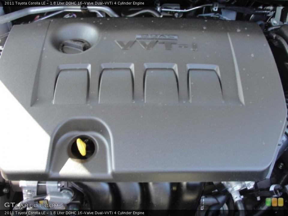1.8 Liter DOHC 16-Valve Dual-VVTi 4 Cylinder Engine for the 2011 Toyota Corolla #43631952