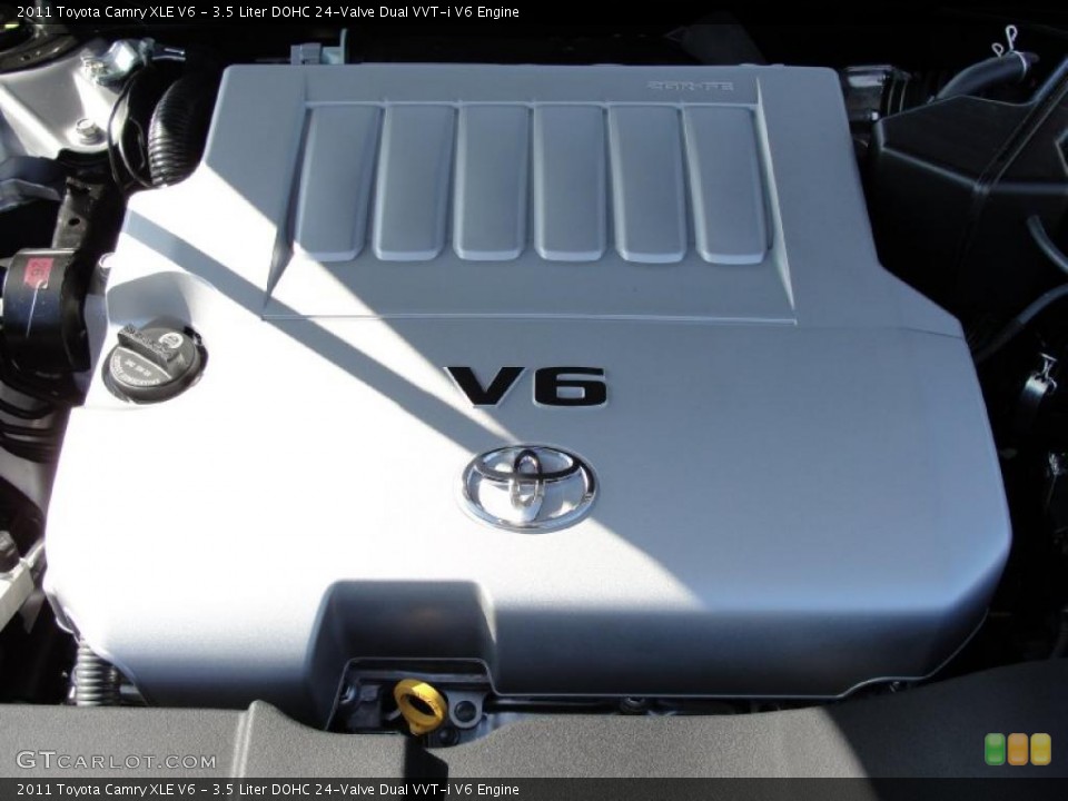 3.5 Liter DOHC 24-Valve Dual VVT-i V6 Engine for the 2011 Toyota Camry #43636912